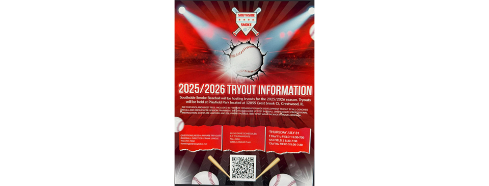 Baseball Tryout Info