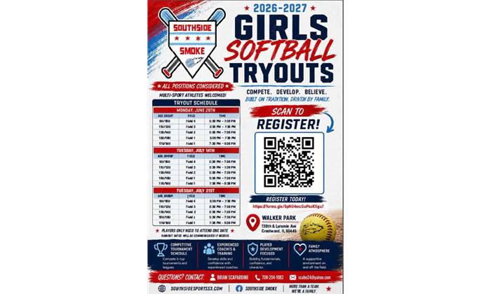 Girls Softball Tryout Information
