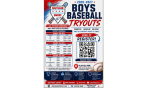 Boys Baseball Tryout Information